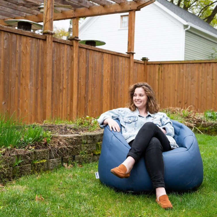 Comfort Research Big Joe Outdoor Milano Bean Bag Chair & Reviews Wayfair Canada